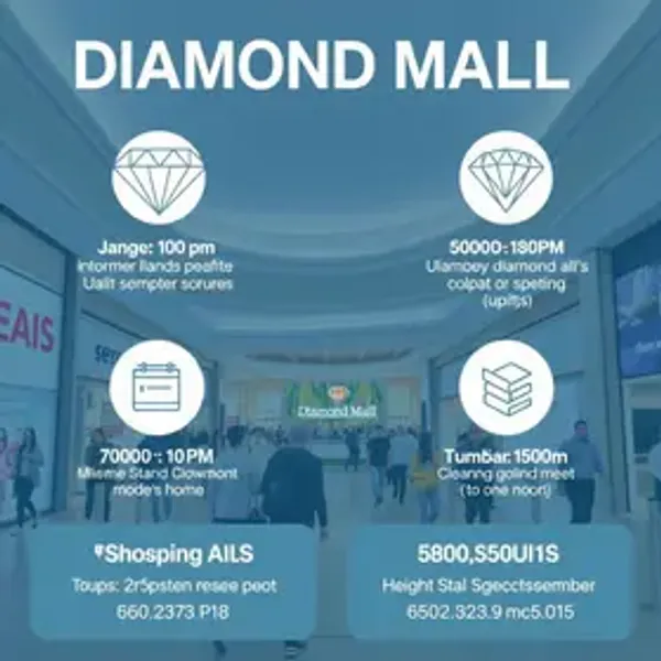 DiamondMall horários: opções úteis para turistas e moradores